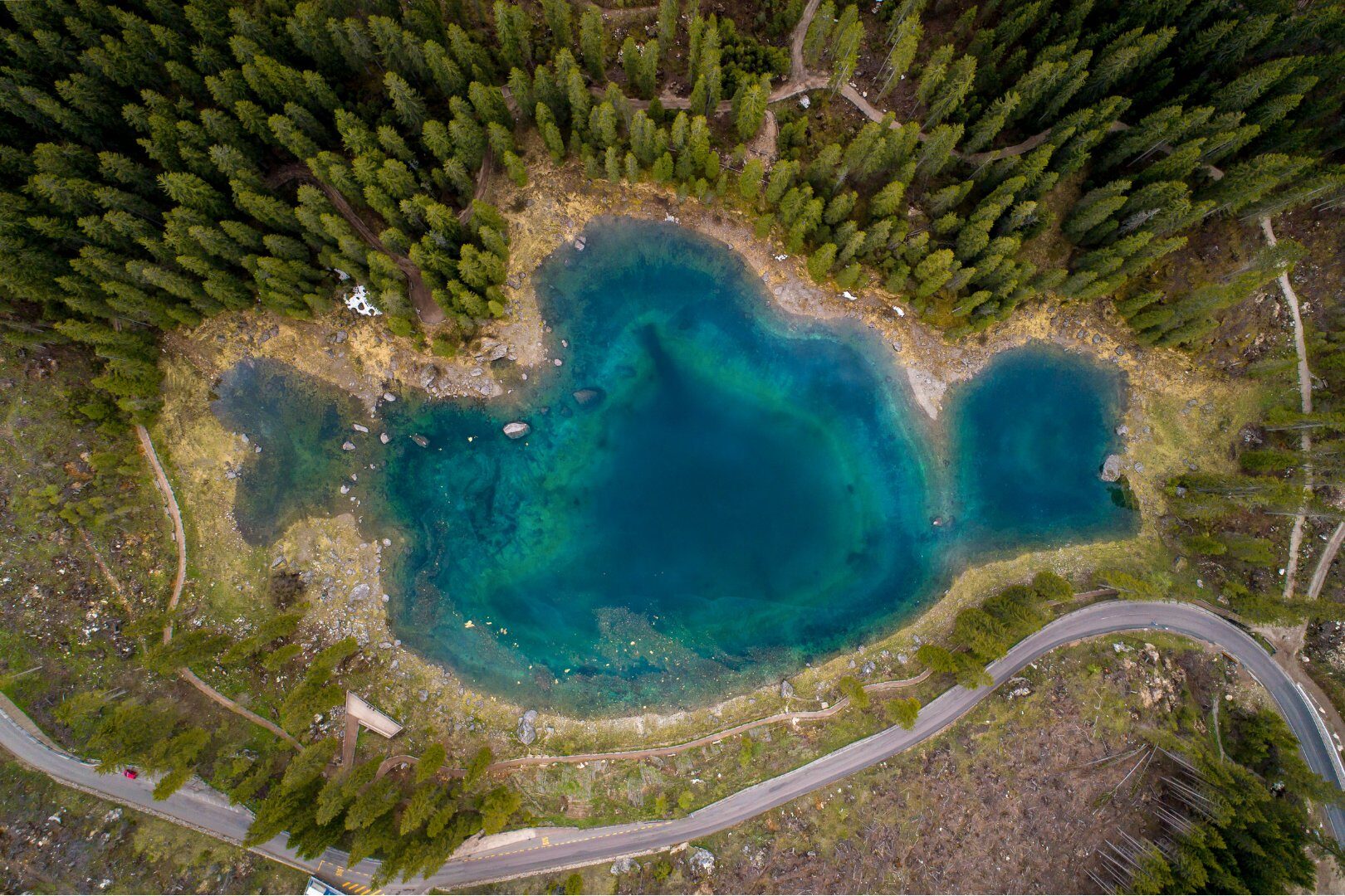 Passo Costalunga Lago di Carezza