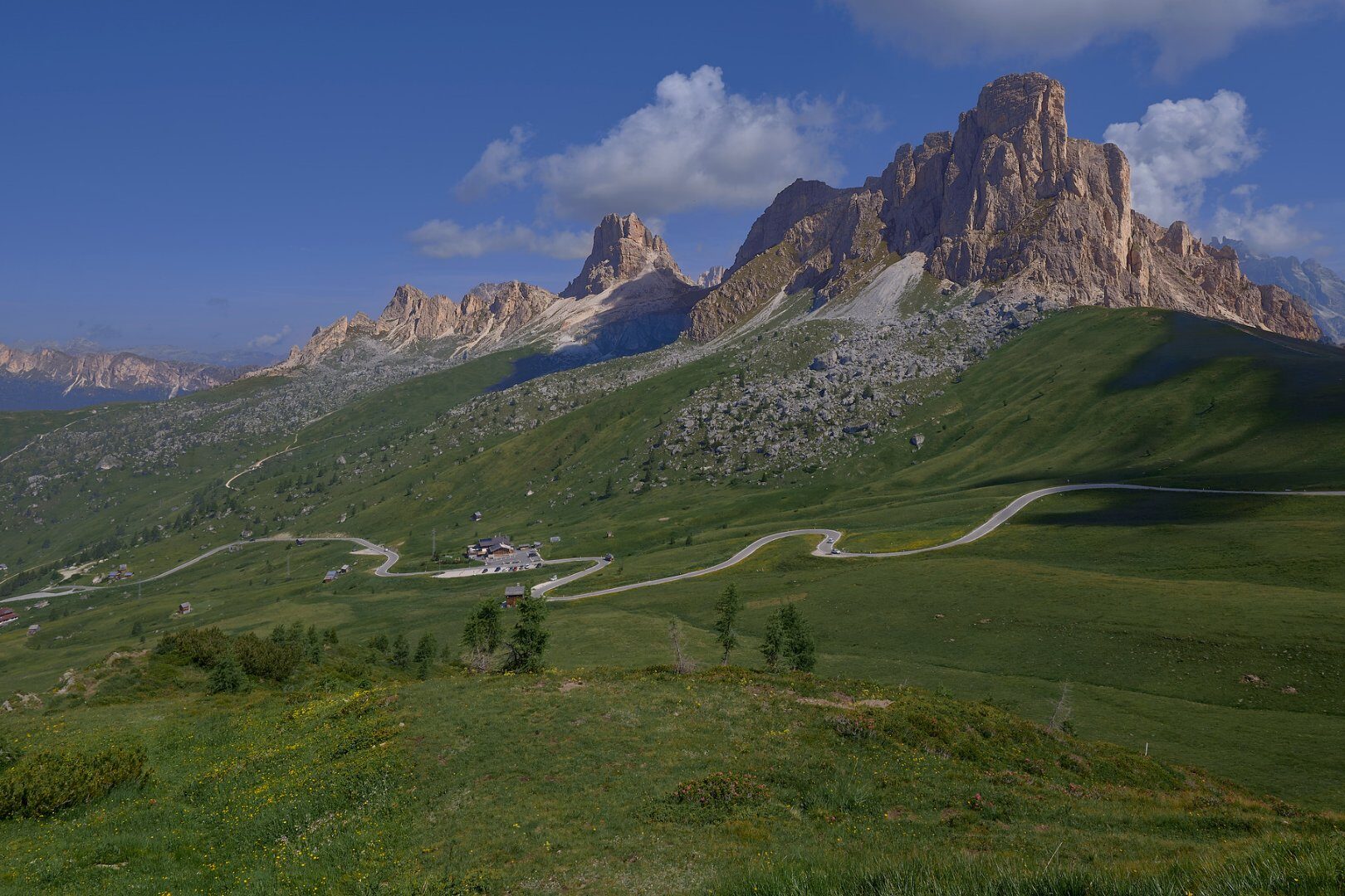 Passo Giau Falzarego moto